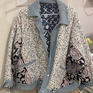 Rare Anthropologie Reversible Jacket